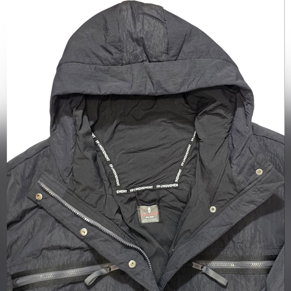 FP Movement By Free People Billy Boxy Insulated Black Coat NWT - Picture 6 of 12